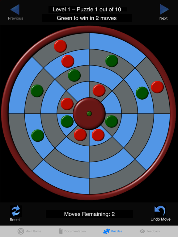 Circular Tic Tac Toe Screenshots