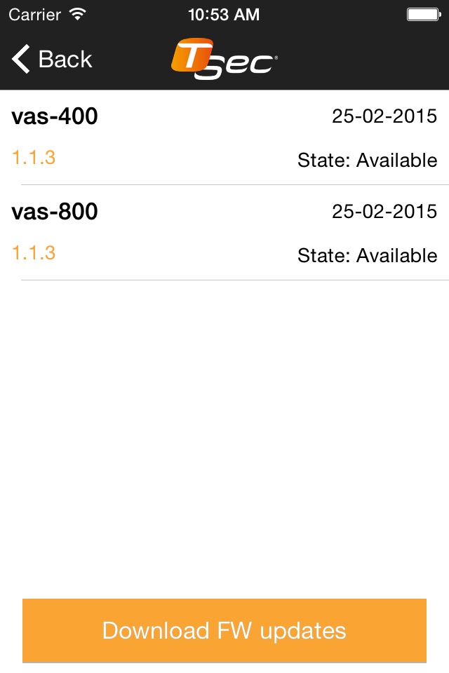 iPhone screenshot