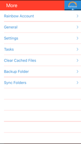 Rainbow-Best cloud storage app screenshot