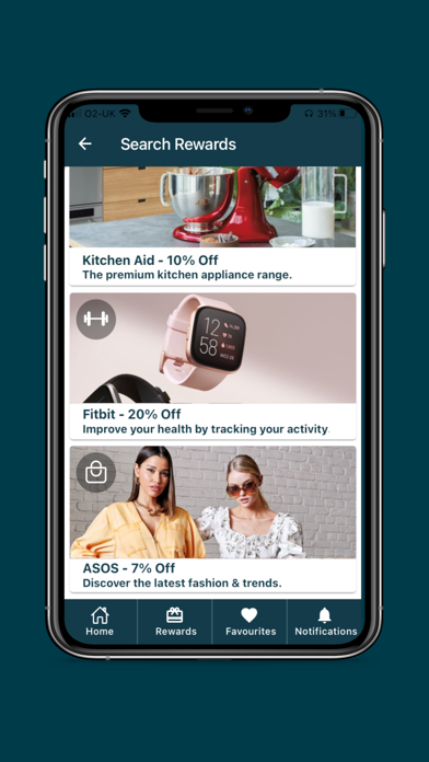 Hospitality Rewards Screenshot