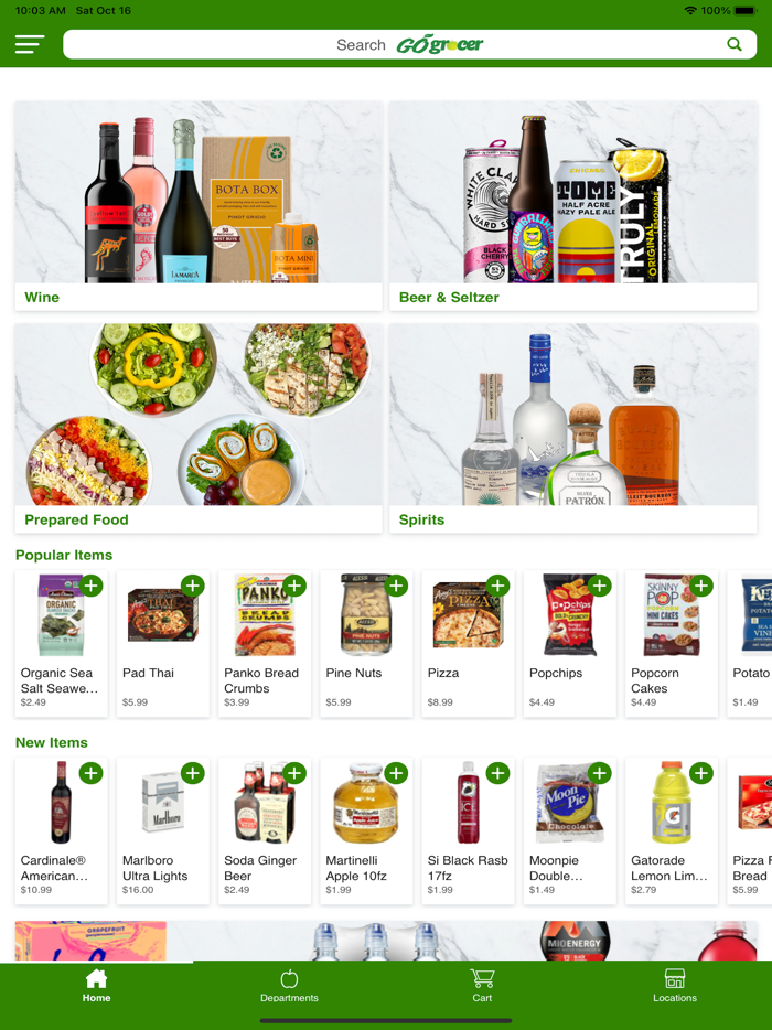 Go Grocer Ultra Fast Delivery