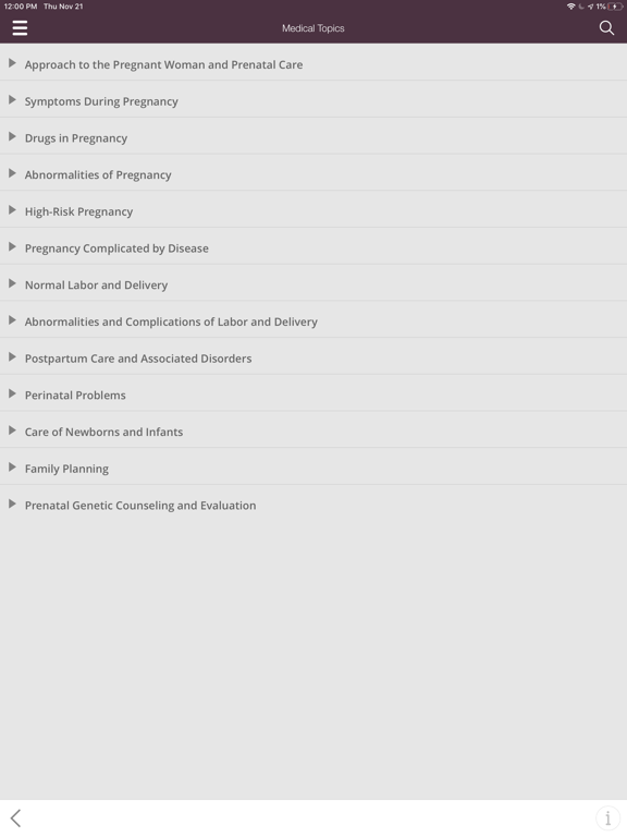 Screenshot #5 pour MSD Manual Guide to Obstetrics