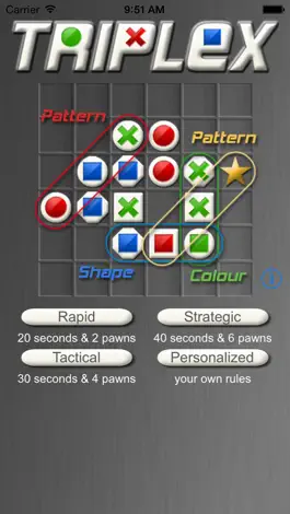 Game screenshot Triplex lite - board game mod apk