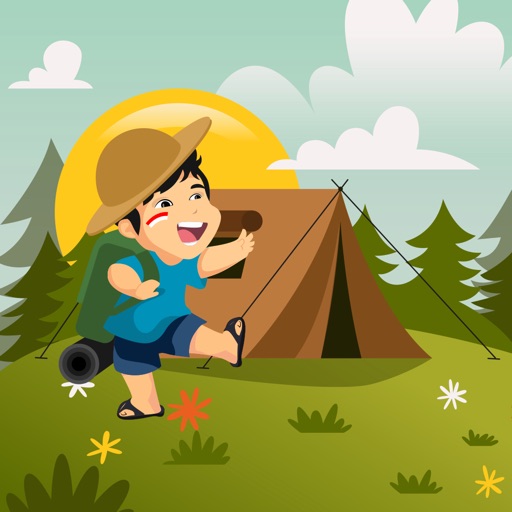 Summer Camp Stickers icon