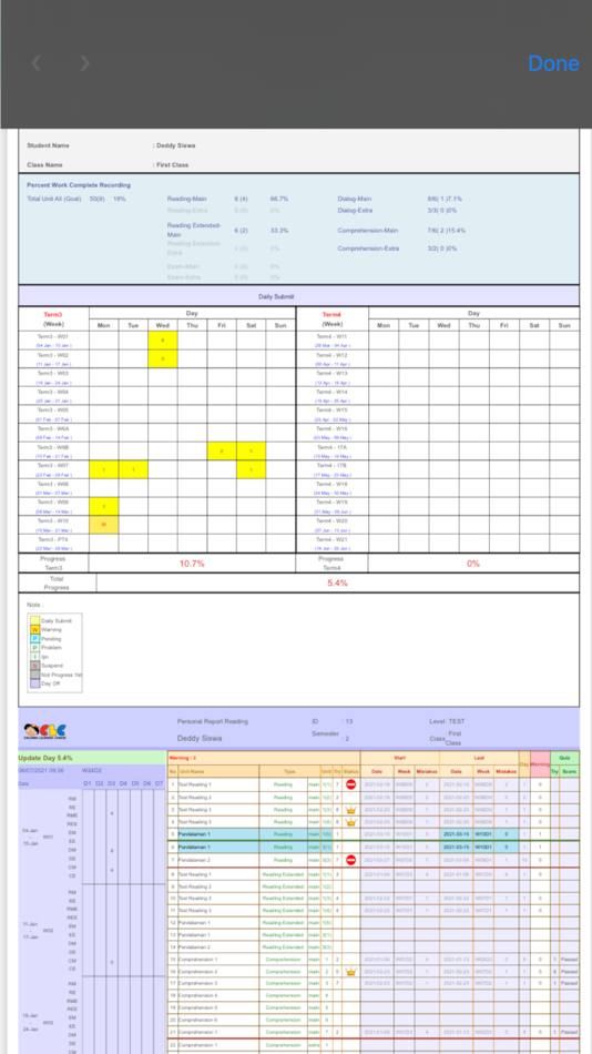 #2. CLC Report Student (iOS) 由: Wong Hendri Wijaya