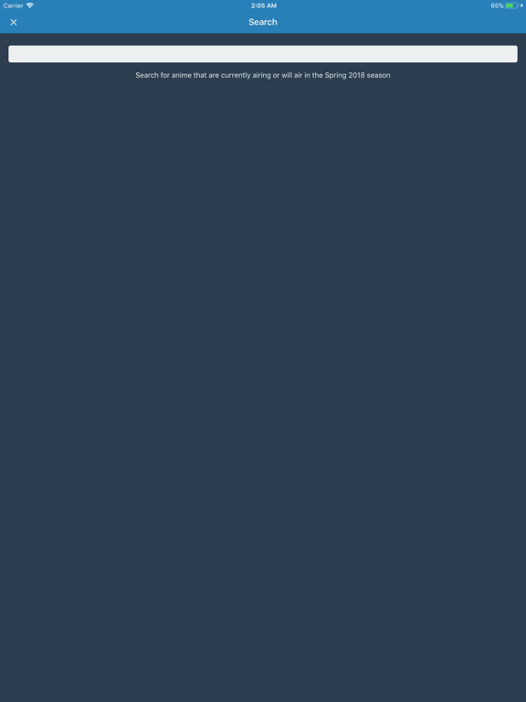 Anime Reminder by ayyfish iPad screenshot 3 - Entertainment app