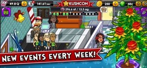 Weed Inc: Idle Tycoon screenshot #1 for iPhone