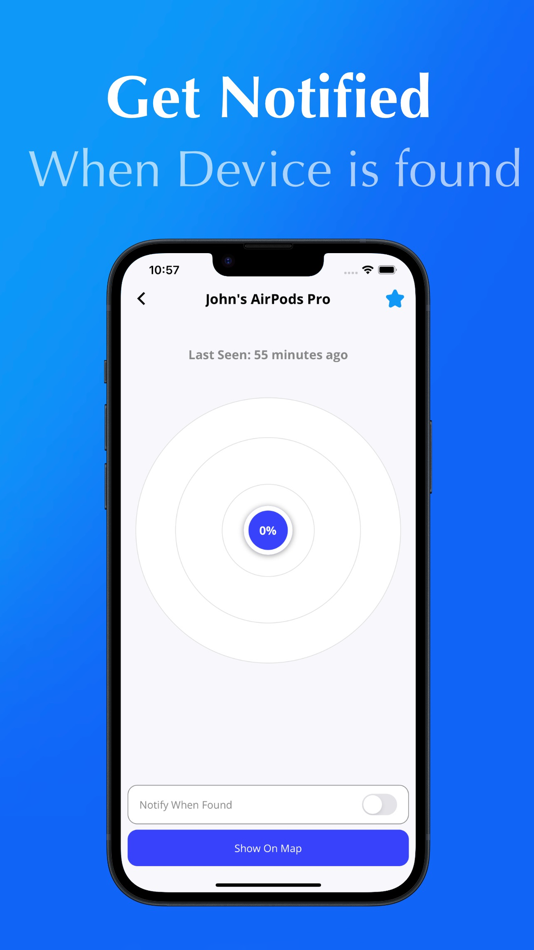 #5. Find My AirPods - AirTracker (iOS) Podle: Arockia Stephna Maria Das Anna Victor