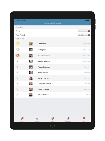 Lifeline CarePoint Essential iPad screenshot