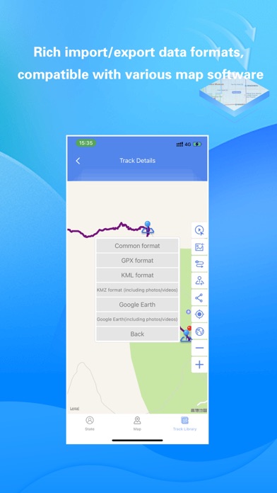 Share Tracks Screenshot