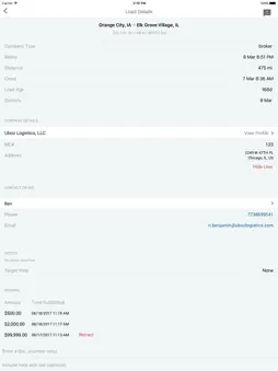 ComFreight: Load Matching App screenshot 20