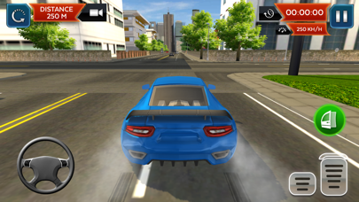 Real Car Driving School Sim 3D Screenshot