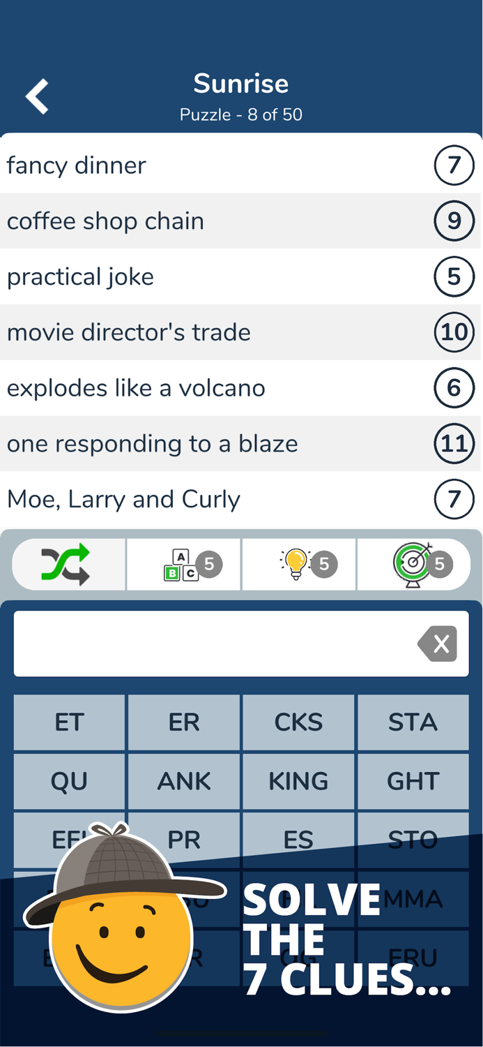 7 Little Words - Daily Puzzles