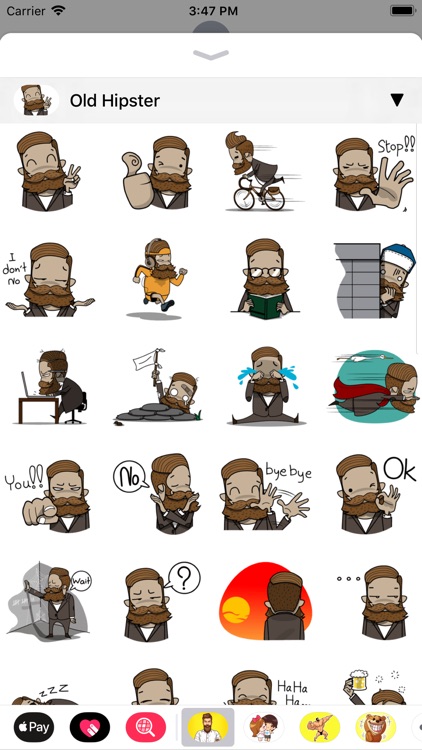 Hipster Sticker • screenshot-4