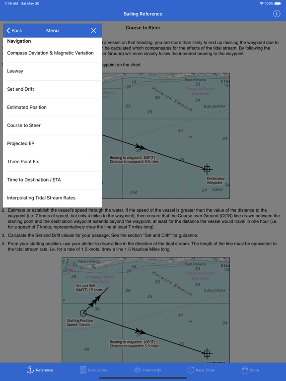 Screenshot #6 pour Sailing Reference