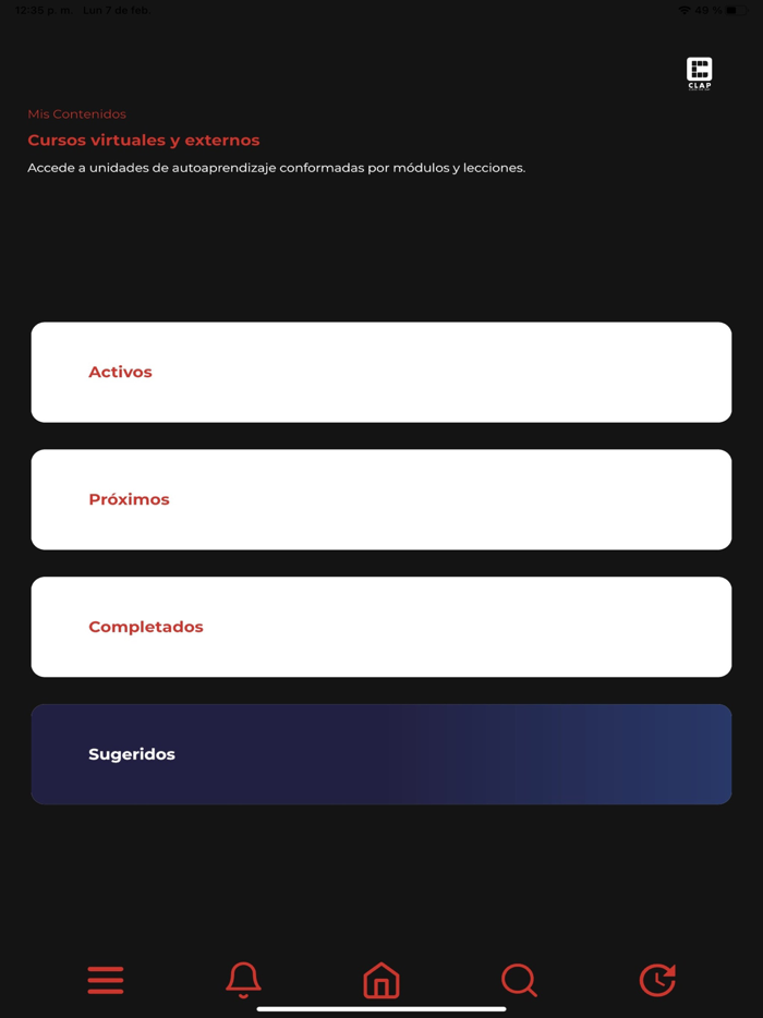 Aprendizaje Móvil - CLAP