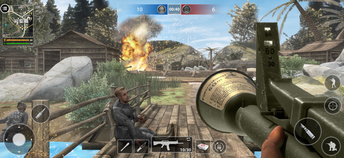 World Wars Heroes Fire Games