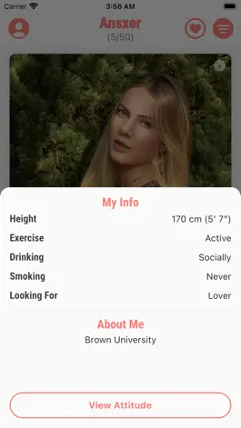 Game screenshot Ansxer - Attitude & NFT Dating hack