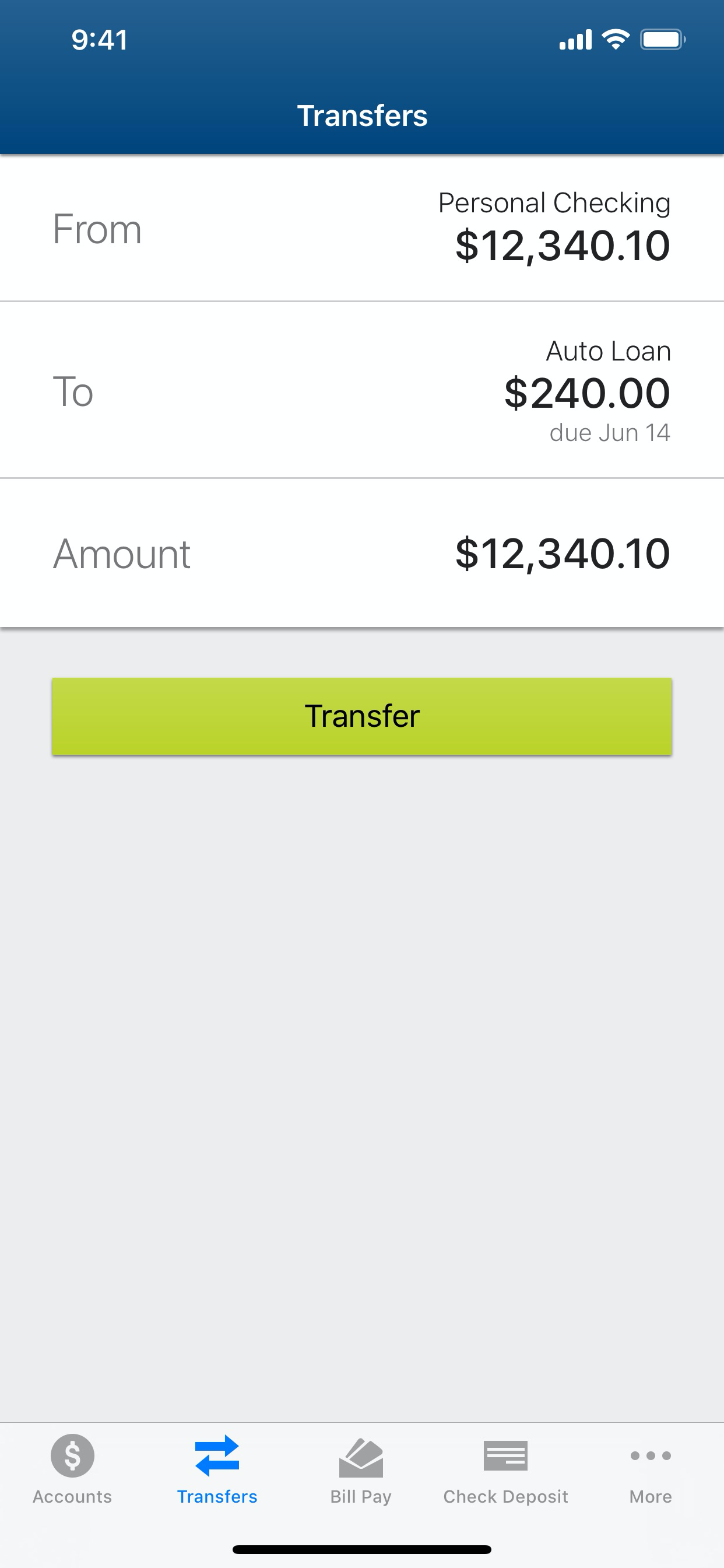 Vibe Credit Union Mobile screenshot 4