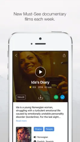 Game screenshot GuideDoc Curated Documentaries apk