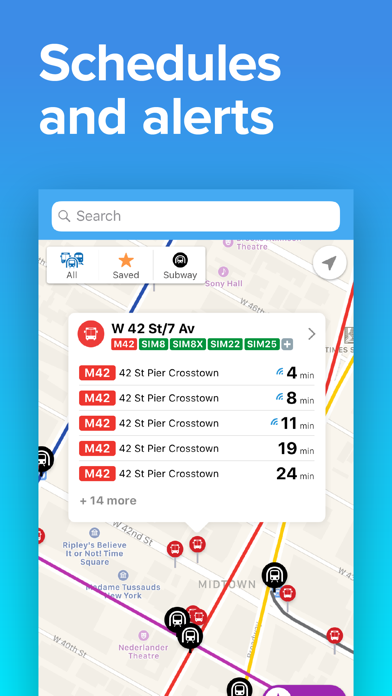 NYC Transit: MTA Bus & Subway Screenshot
