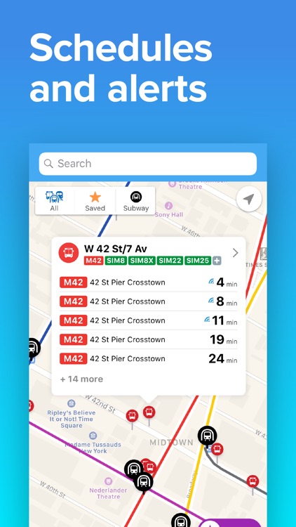 NYC Transit: MTA Subway & Bus screenshot-4