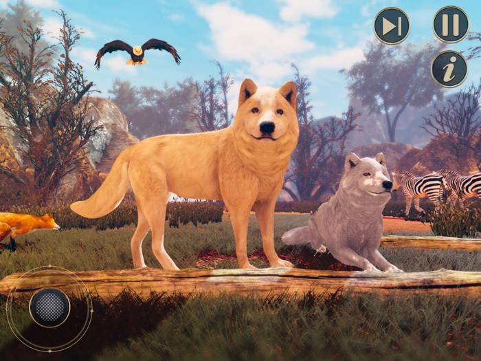 The Wild Wolf Life Simulator