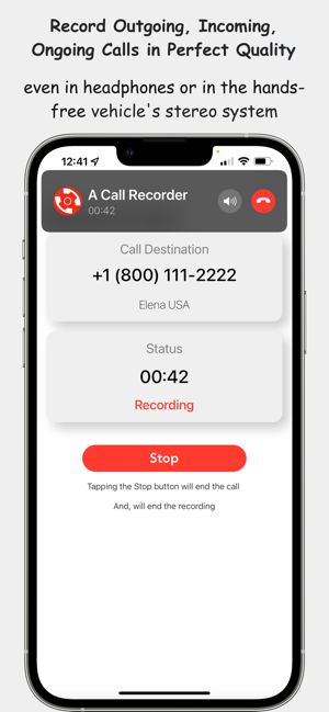 ‎Call Recorder & Transcriber Screenshot