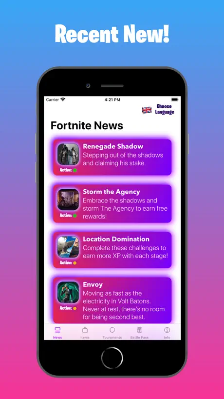 Latest Info for Fortnite