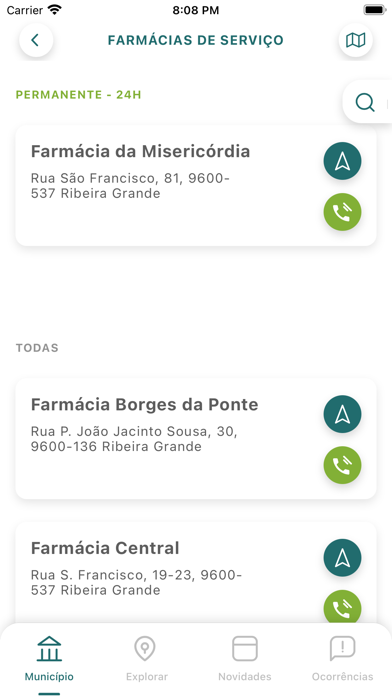 Ribeira Grande Município Screenshot