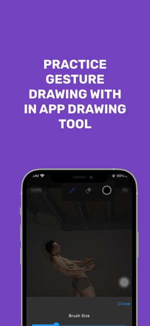 ‎Gesture Drawing App Capture d'écran