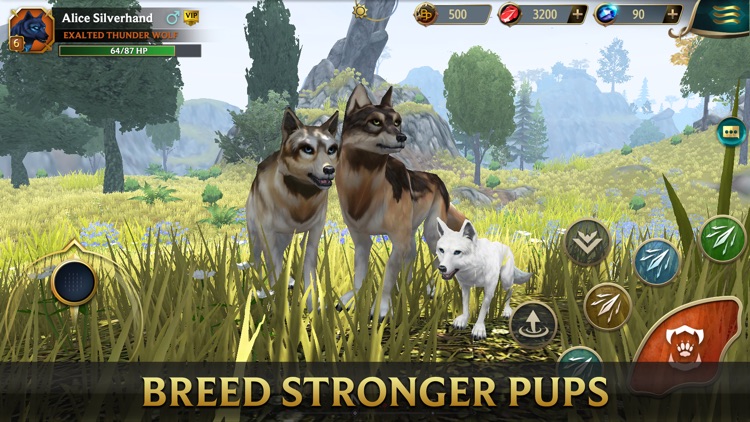 Wolf Tales - Online RPG Sim 3D screenshot-7