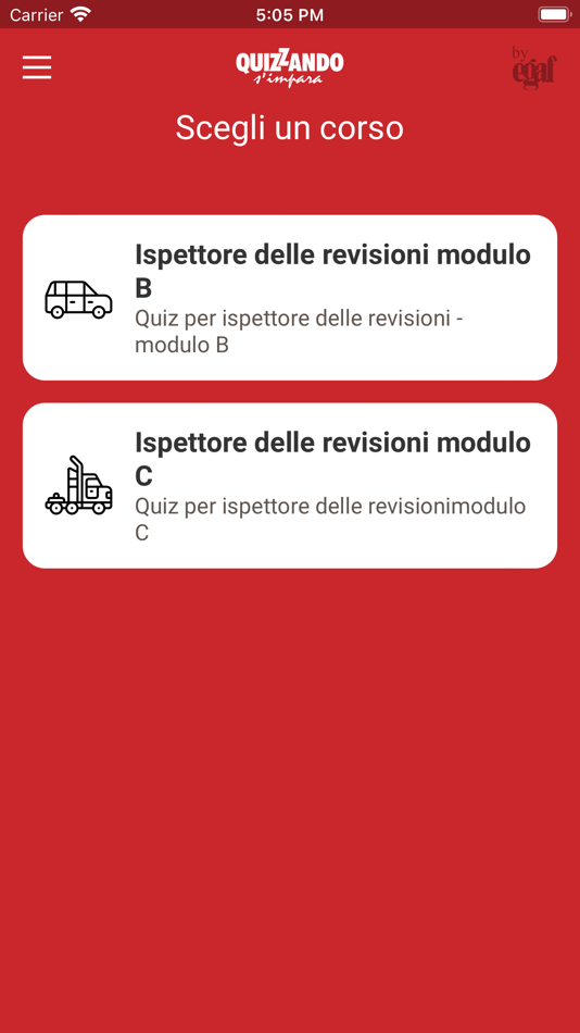 Quiz ispettore revisioni - 2.11.14 - (iOS)