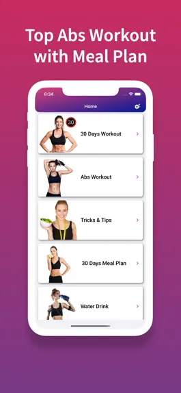 Game screenshot Abs Workout in 30 Days mod apk