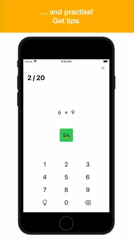Game screenshot 1x1: Multiplication tables apk