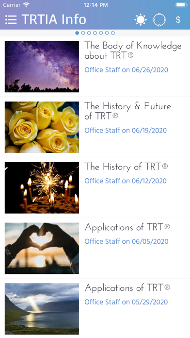 TRTIA Info Screenshot