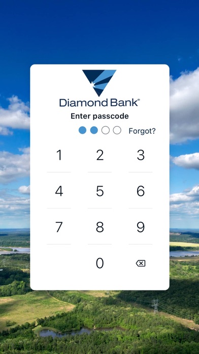 Diamond Bank Mobile Screenshot