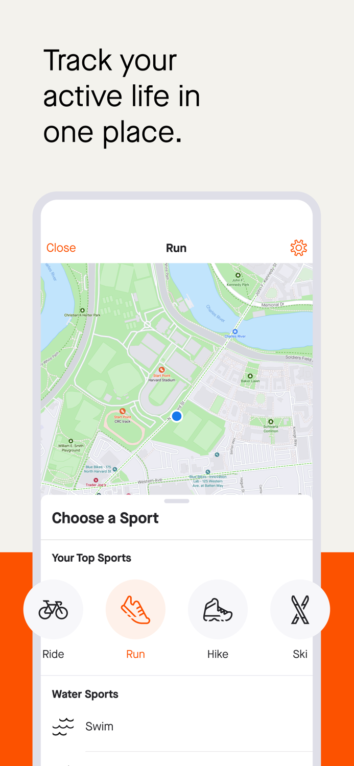 Strava Run Bike Hike