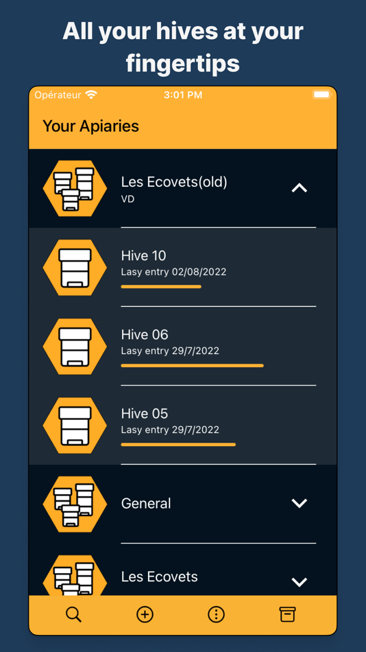 #1. Bee Api (iOS) 由: Thibault Chatillon