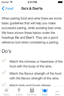 Game screenshot Pocket Wine Pairing: Sommelier apk