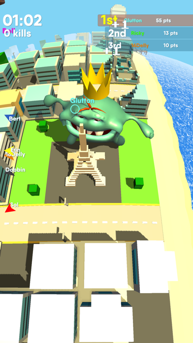 Eat Town.io Screenshot