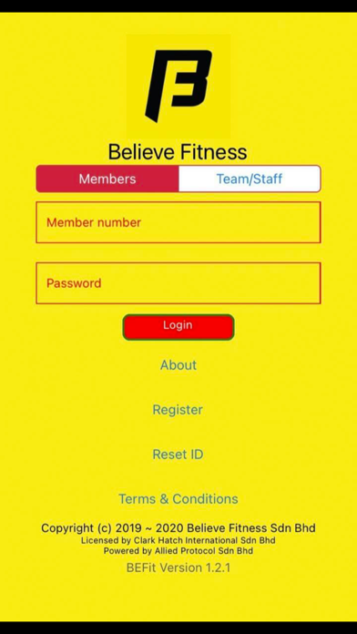 BEFit MY Screenshot