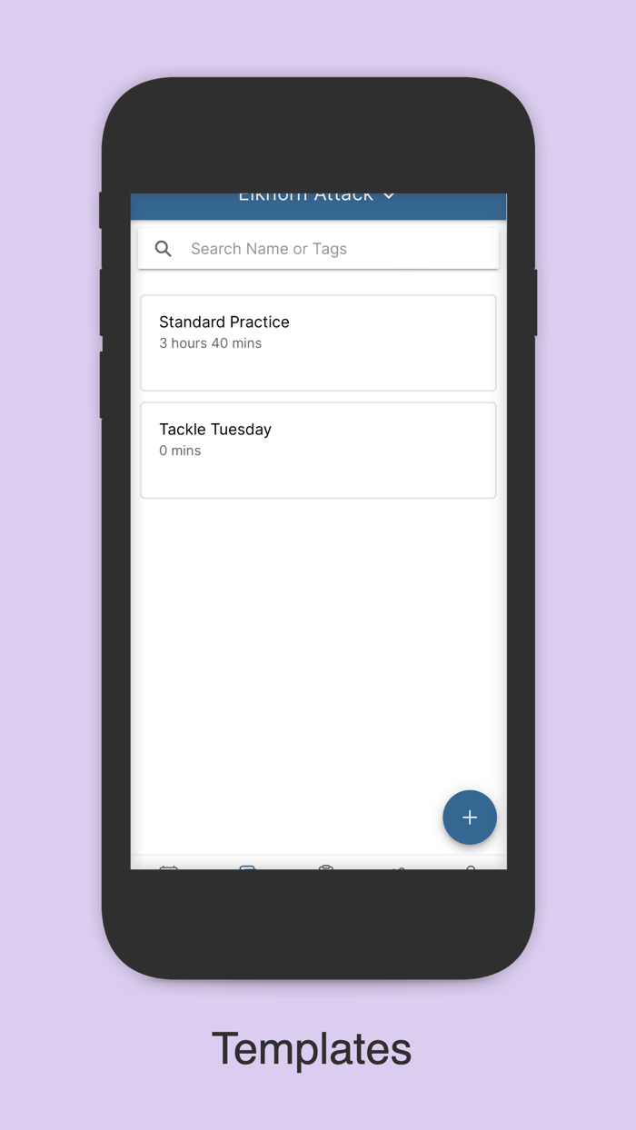 Sports Practice Plan