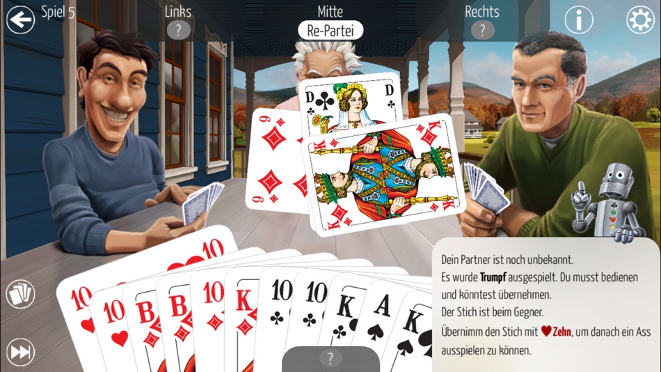 #2. Doppelkopf LITE (iOS) 由: Isar Interactive GmbH & Co. KG