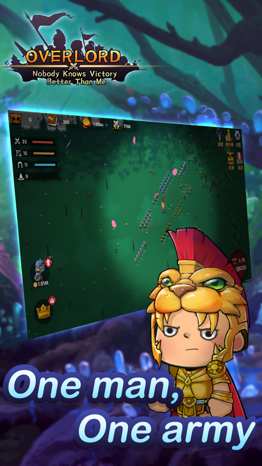 #8. Overlord - I know victory best (iOS) Podle: NGIN