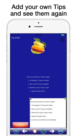 Game screenshot Diet Tips with Meal Plans hack
