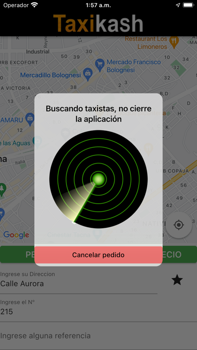 Taxi Kash: Viajes Seguros Screenshot