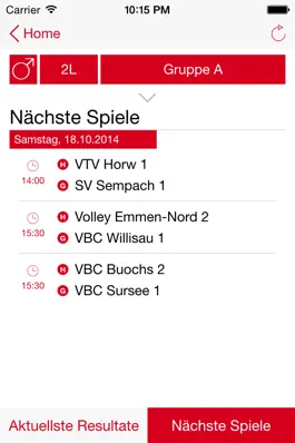 Game screenshot SVRI Innerschweizer Volleyball apk