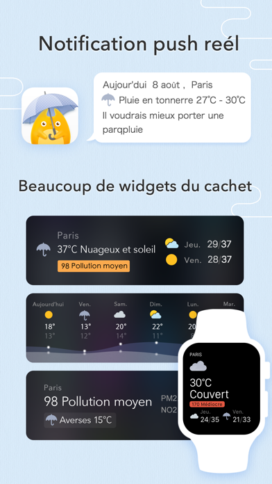 Screenshot #2 pour Ma Météo - MyWeather