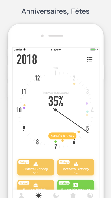 Screenshot #3 pour Time Arrow - Countdown Tracker